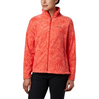 Columbia Jas Dames, Fast Trek Light Printed Full-Zip Rood, 41CPJKNSL